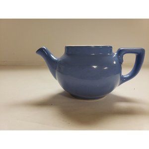 Vintage Tea Pot, Hall, Single Serving Size, 1950's, Lt Blue (C7)